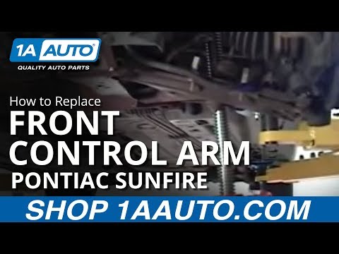 How To Install Replace Front Control Arm Pontiac Sunfire Chevy Cavalier 1AAuto.com