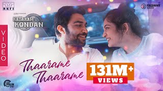 Thaarame Thaarame Video Song  Kadaram Kondan  Abi 