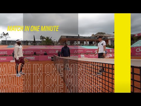 DAY 3 | MATCH IN ONE MINUTE - Kevin Anderson vs Frances Tiafoe (2021)
