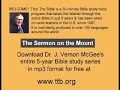 Bible Study, J Vernon McGee - Sermon on the Mount - 1 of 11 Bible Study, J Vernon McGee - Sermon on the Mount - 1 of 11