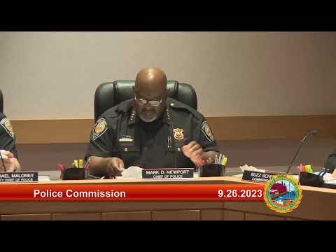 9.26.2023 Police Commission