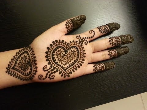 how to easy henna designs
