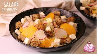 Recette de Salade Fraîcheur aux Fenouils, Oranges & Radis : Rapide & Vitaminée 🍊🥗