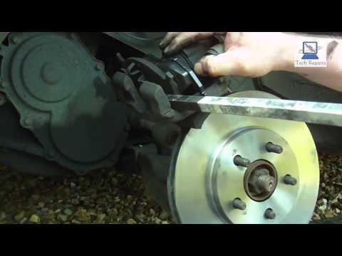 How to Replace the front Brake pads and discs on a Chrysler Neon 2.0 94 to 2012