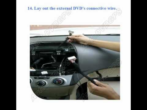 how to install car dvd gps playr on your Hyundai Elantra?