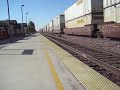 BNSF #7681 leads a N/B stack/\"Z\" train through MCD