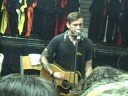 Tom Gabel of Against Me! playing a solo acoustic set at Generation Records in New York City on October 11th, 2008. Playing Anna Is A Fucking Stool Pigeon