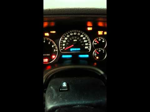 GMC ENVOY SPEEDOMETER FIX