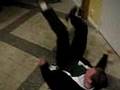 Påven dancing break dance, drunk, crazy, funny swedish man