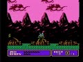 this is one insane stage. you're freefalling down an abyss, and a ceiling of spikes is chasing you down! the point of this stage is to keep falling and not step on any platforms so that the spikes won't gain up on you. thankfully there's a grid on the left hand side of the screen telling how far ahead of the spikes are and how long you got until it's over. what makes it more difficult is that everything comes at you so fast.