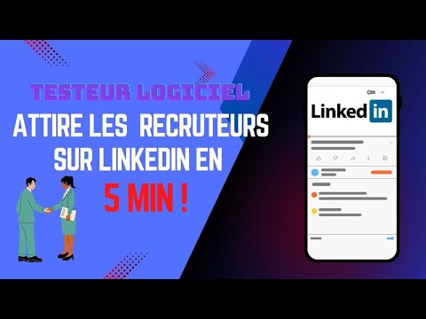 Comment optimiser votre LinkedIn pour trouver un job en test logiciel ...