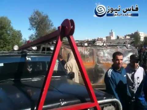 حريق و خسائر مادية بحي المصلى بفاس