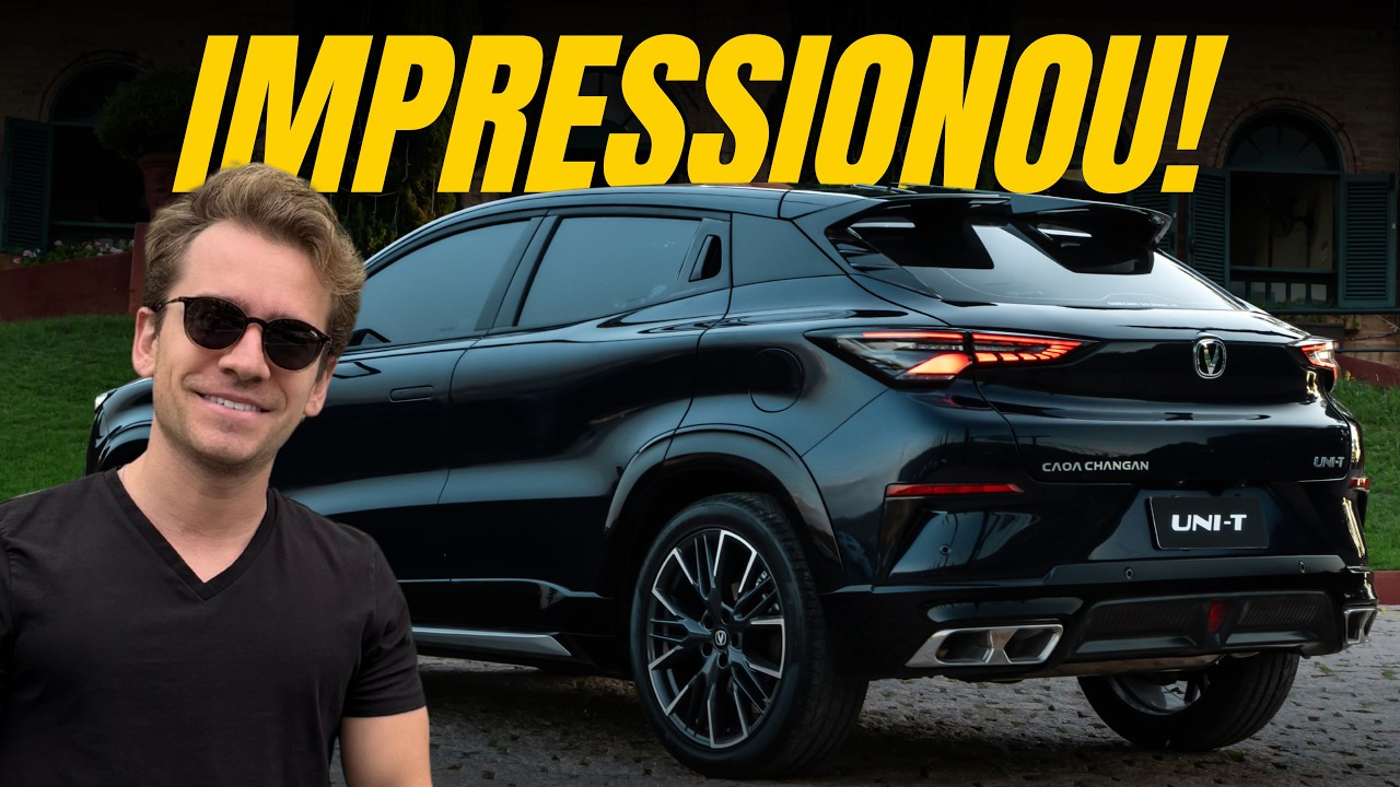 Teste com o NOVO CHANGAN UNI-T. É Bonito, Mas é Bom de Dirigir?