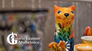 Galerie Lautner: Keramika Maříž a obrazy P. A. Taťouna
