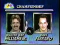 1988 TPC - Dave Ferraro vs. Walter Ray Williams Jr. - Pt1