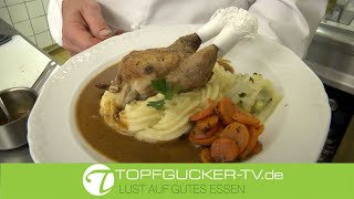 Wachtel mit Steinpilzfüllung | Rezeptempfehlung Topfgucker-TV