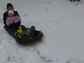 Sledding in Millbrook - 2009 V