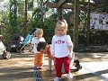 Grace, Liam, & Melissa at the Cameron Park Zoo