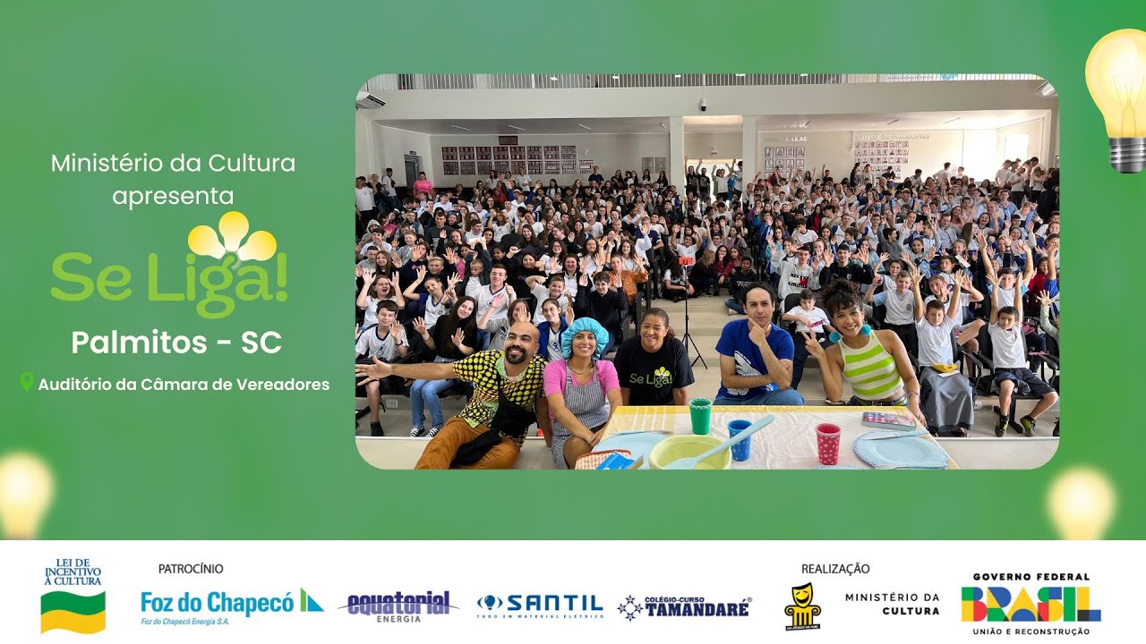 SE LIGA! em Palmitos, SC
