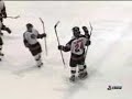 Matt Keetley fight(tigers hurricanes line brawl)