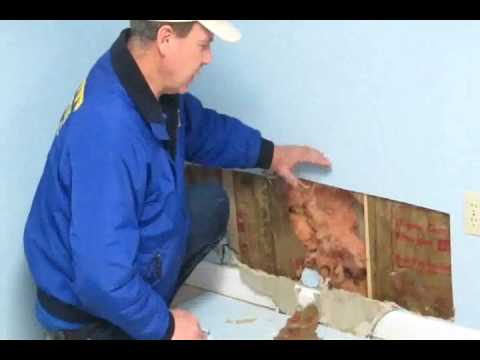 how to patch wet drywall