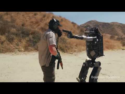 Кожаные ублюдки Робот На Полигоне!Это стоит увидеть! Озвучка пародии Boston Dynamics от Corridor