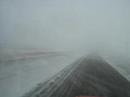 Snow on the road Snow on the road