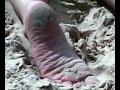 Friend's candid beach soles