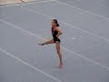 Dutch gymnastics 2005: Kimberly van der Zalm FX