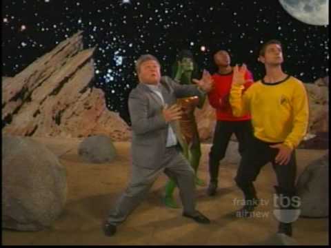 Frank TV Star Trek filming sketch
