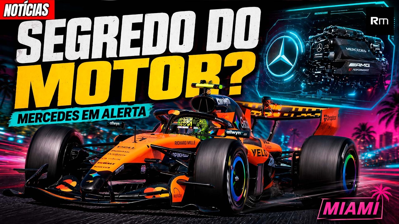 PESADELO PARA A MERCEDES: MCLAREN AFIRMA QUE FECHOU LACUNA DO MOTOR / WILLIAMS / AUDI #f1