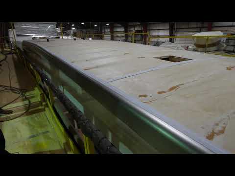 Thumbnail for Cardinal fifth-wheel roof construction process Video