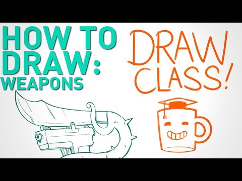 how to draw weapons