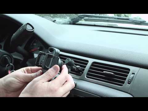 how to install vent cell phone holder