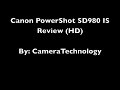 Canon SD980 Review (HD)