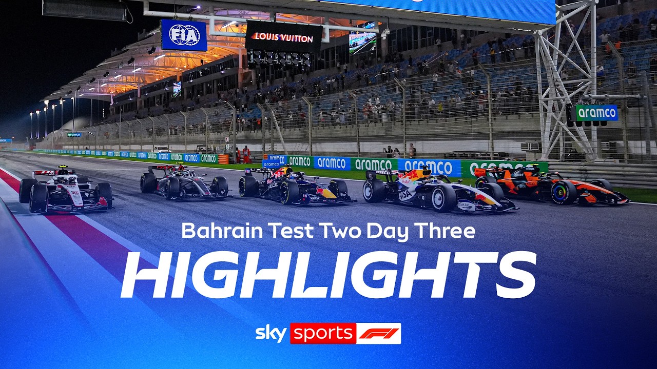 Who finished Testing on top? 👀 | Bahrain Test Two, Day Three Highlights