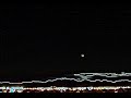 Setting Moon in Las Vegas