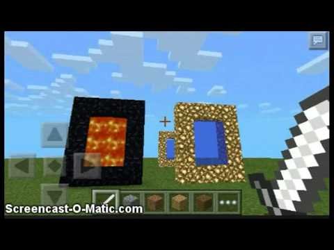 how to go to the aether in minecraft pe