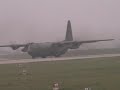 RAF Hercules departing Manchester