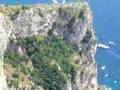 View from the top of Monte Solaro in Capri, Italy