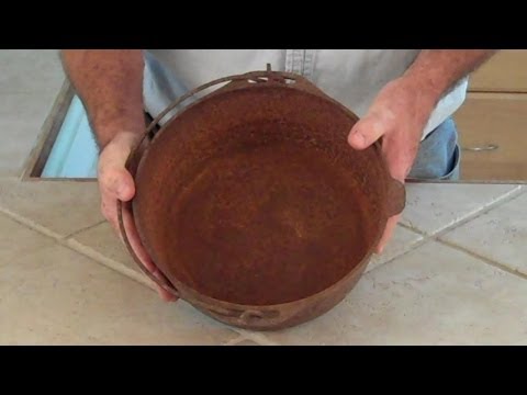 how to self clean iron