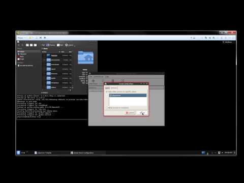 Samba - Sharing files/folders between Kubuntu and Windows over the local area network.