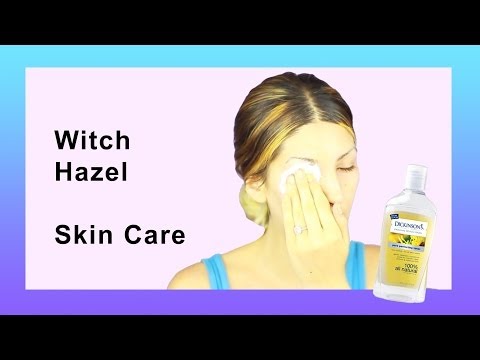 how to use witch hazel for acne