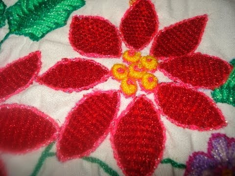laabuelitamartita48 - Una puntada de bordado super facil de hacer.