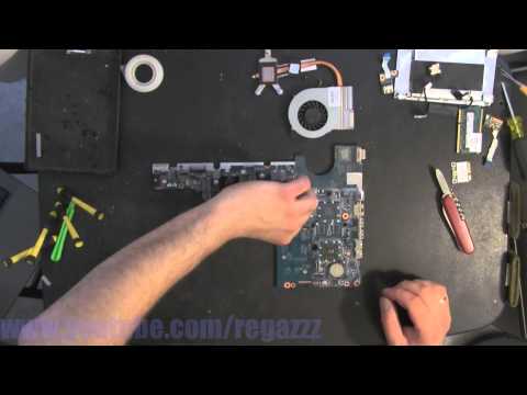 how to open hp g42 laptop