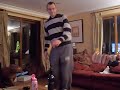 Bungle doing hula hoops on wii fit Bungle doing hula hoops on wii fit