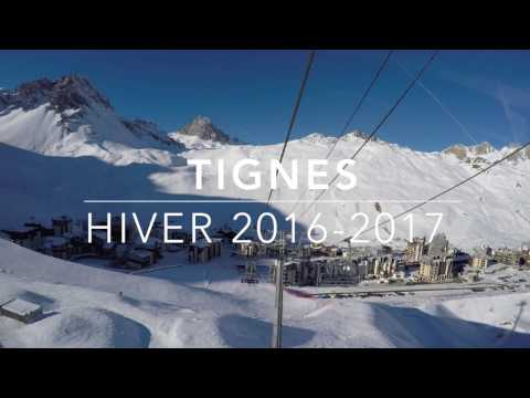 Видео катания на горных лыжах в Тинь