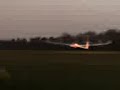 flugplatz rheinstetten segelflugzeug landet