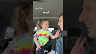 Toddlers reaction to dad shaving beard is PRICELES