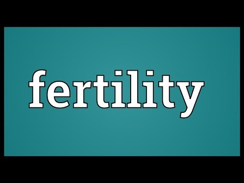 Kelime Bugün: Doğurganlık ::: Word Today: Fertility